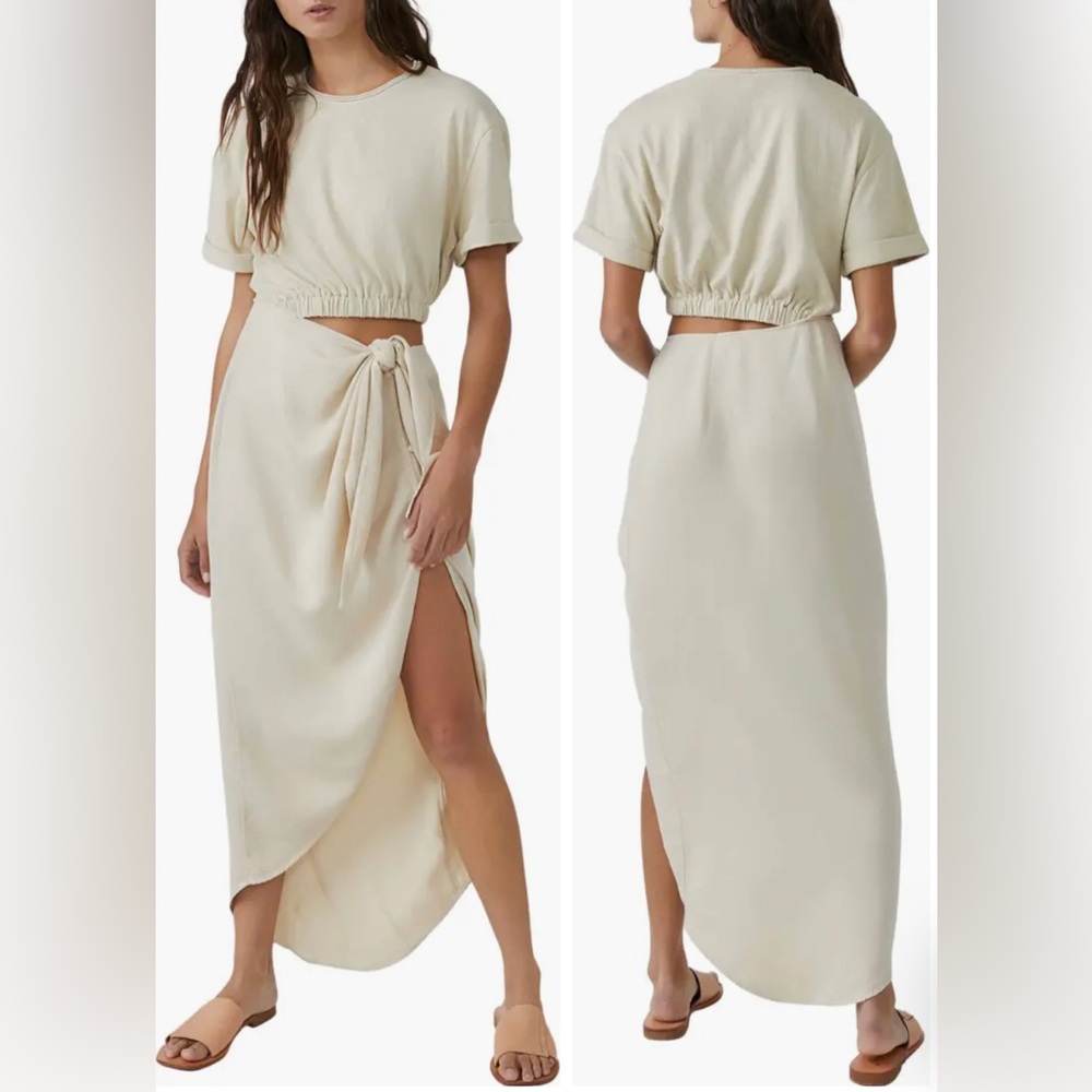 FREE PEOPLE ASYMMETRIC DRESS